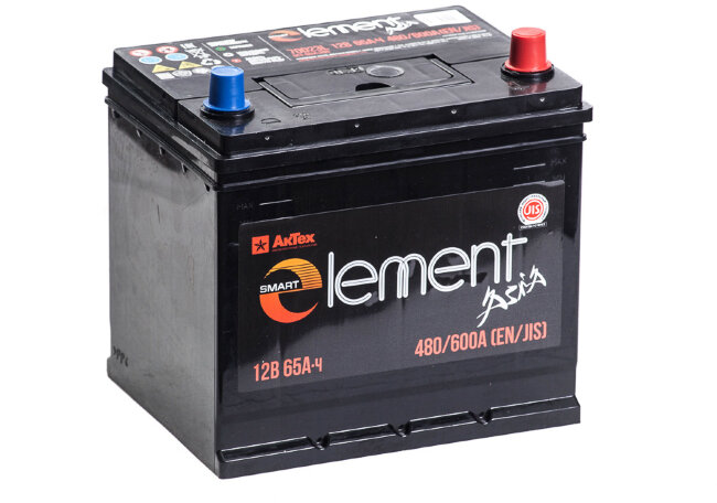Аккумулятор 6СТ-65.0 70D23L (Smart Element) Asia