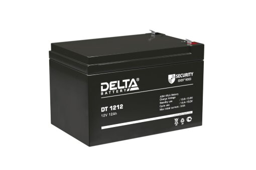 Аккумулятор. 12V-12Ah DT 1212 (Delta)