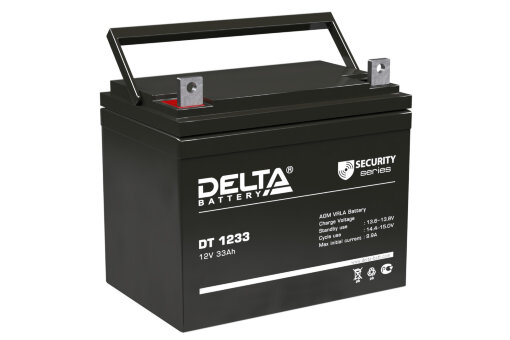 Аккумулятор. 12V-33Ah DT 1233 (Delta)