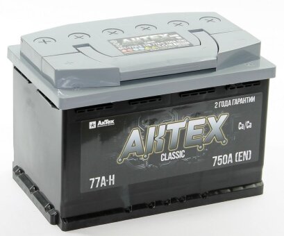 Аккумулятор 6СТ-77.1 Classic (АкТех)