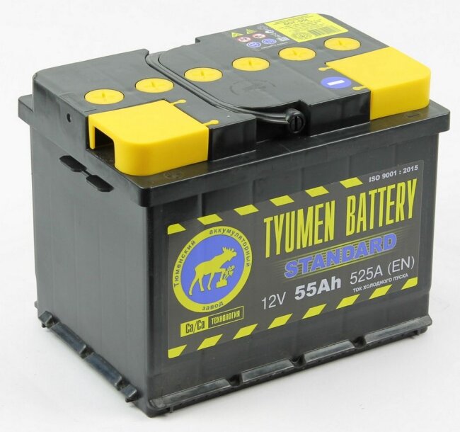Аккумулятор 6СТ-55.1 Standard (Tyumen Battery) Аккумулятор 6СТ-55.1 Standard (Tyumen Battery)
