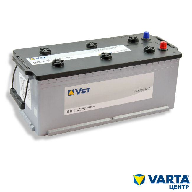 Аккумулятор 6СТ-190 евро конус (VST)